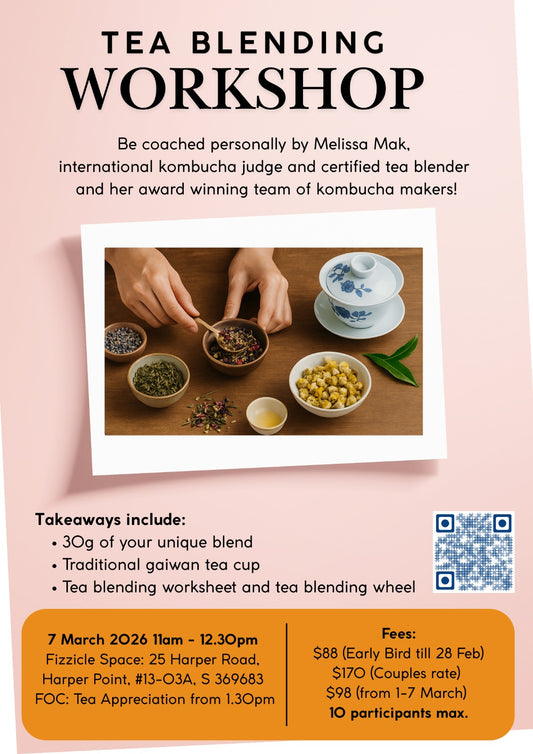 Blend Your Own Tea with Fizzicle’s Award-Winning Kombucha Team